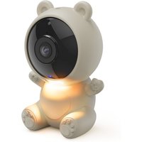 Smarte Baby-Überwachungskamera Video-Babyphone weiss