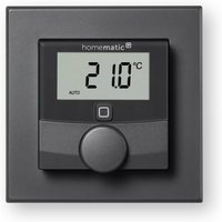 Wandthermostat mit Luftfeuchtigkeitssensor anthrazit