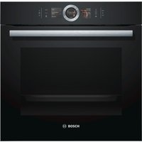 HSG636BB1 Elektro-Backofen mit Dampfgarer schwarz