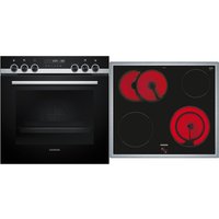 PQ521KB11 Herdset bestehend aus HE578BBS3 + EA64RGNA1E edelstahl + edelstahl