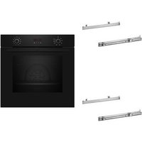 BMK120KP Einbaubackofen bestehend aus B2CCG6AK3+Z11TI15X0+Z11TI15X0 schwarz