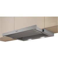 D46BR12X7 Flachschirm-Dunstabzugshaube silbermetallic