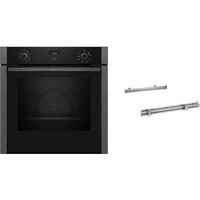 BLE310E Einbaubackofen bestehend aus B3ACE2AG3 + Z1608BX0 graphit