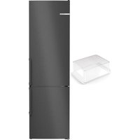 MKK69GNXAN Kühl-/Gefrierkombination bestehend aus KGN39VXAT + KSZGGM00 edelstahl schwarz