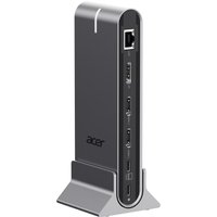 15-in-1 USB Type-C Dockingstation silbergrau
