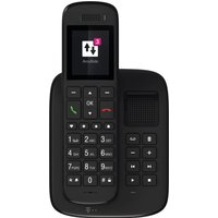 Sinus A32 Schnurlostelefon mit Anrufbeantworter ebenholz