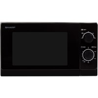 R 200 BKW Solo-Mikrowelle schwarz