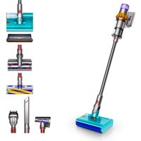 V15s Detect Submarine Akku-Stielstaubsauger Nickel Satin Gelb/ Glanz Nickel