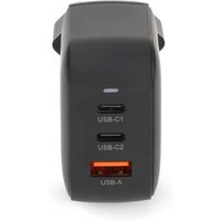 WGCHA70WBK GaN Netzladegerät (70W) USB
