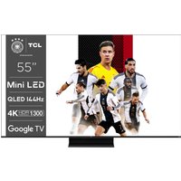 55C809 139 cm (55") Mini LED-TV brushed titanium