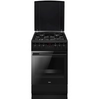 SHEG 904 000 SM Gas-Kombi-Standherd schwarz matt