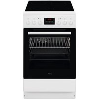CCB54483BW Elektroherd mit Glaskeramikfeld weiß