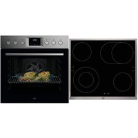 EURH51 Herdset bestehend aus OU5AE20SM + HE604062XB edelstahl/cleansteel + edelstahl