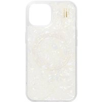Perlised Case MagSafe für iPhone 13/14/15 weiß