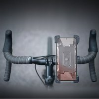 Kabelloses Beleuchtungs-Kit mit Smartphone-Lenkerhalterung schwarz