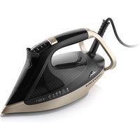 Supersteam ll Dampfbügeleisen schwarz/gold