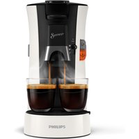 CSA230/00 Kaffeepadmaschine weiß/klavierlackschwarz