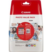 CLI-581 C/M/Y/BK Photo Value Pack Blister 4-farbig