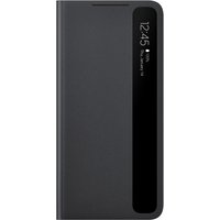 Clear View Cover für Galaxy S21+ 5G schwarz
