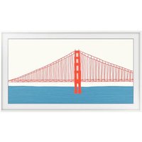 Austauschbarer Rahmen für The Frame 55" (2021) weiß