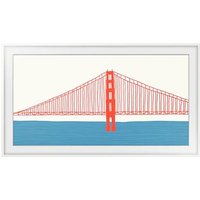 Austauschbarer Rahmen für The Frame 65" (2021) weiß