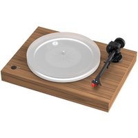 X2 B Plattenspieler inkl. Qunitet Red Tonabnehmer walnuss seidenmatt