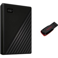 My Passport (1TB) Externe Festplatte inkl. Cruzer Blade (16GB)